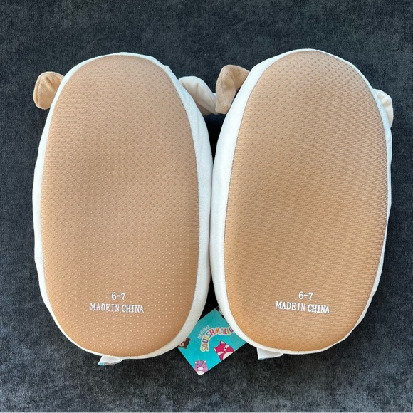 NWT Squishmallows Boys Plush Full-Body Step-In Slipper Size 6/7 - Picture 6 of 7